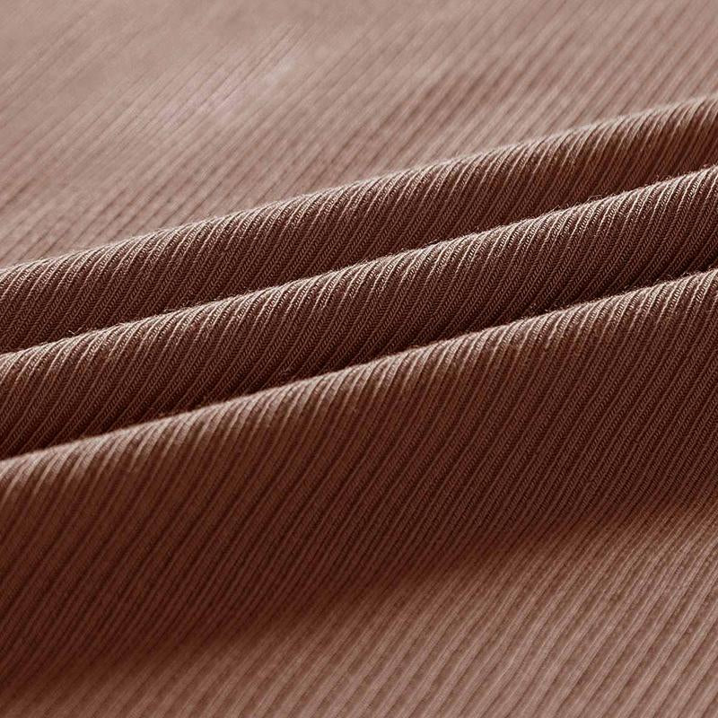REORIA Tiktokshopbacktoschool Mother'S Day Gift Women'S Sexy Scoop Neck Long Sleeve Lounge Long Dress Summer Outdoorfun Ribbed Bodycon Maxi Dresses Fall Winter Layer Casual Fabric